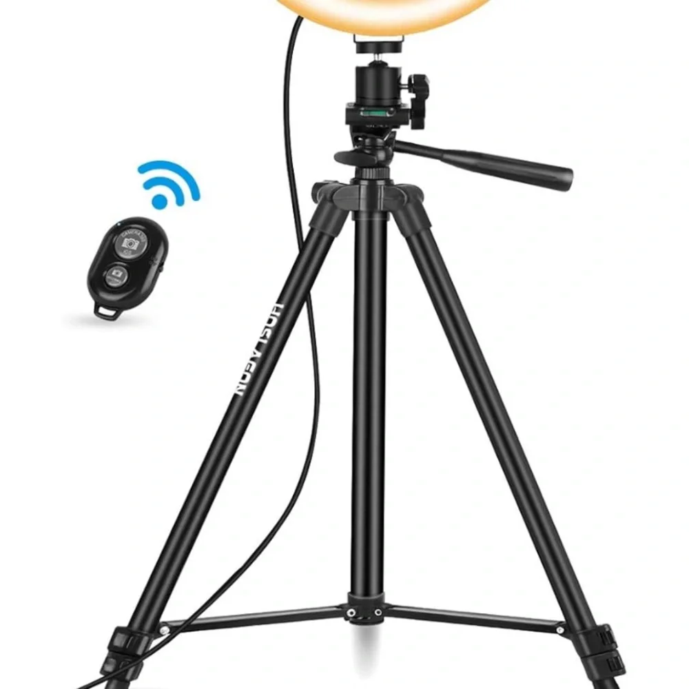 Black Tripod with Remote Control quick assemble - Picture 1 of 8